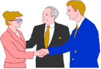 Working with accounting department members