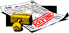 Tax return -- with a refund!